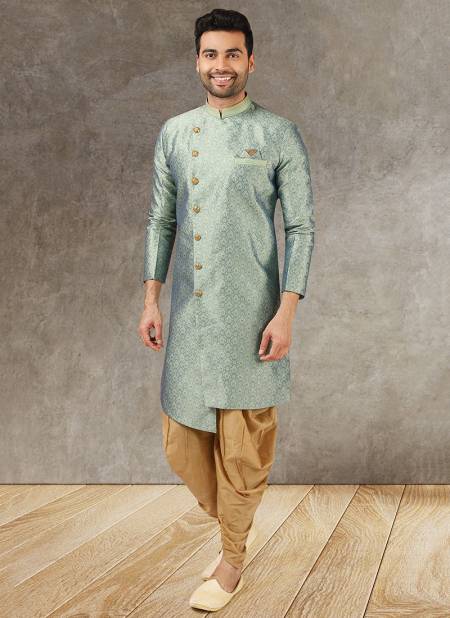2 Tone Colour Stylish Wedding Wear Latest Indo Western Collection 1427